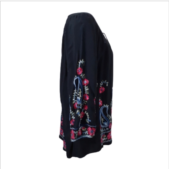 Anthropologie Fig and Flower Boho Peasant Top - Picture 4 of 9